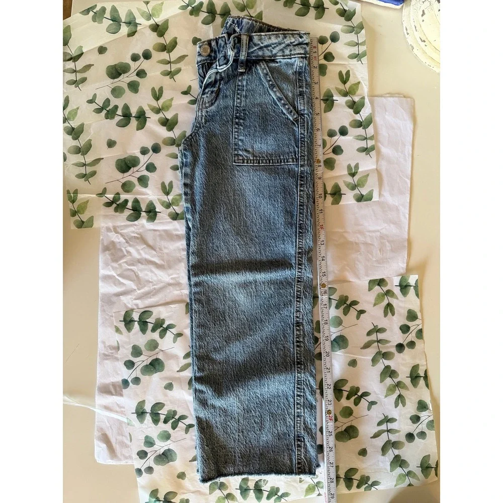 Kids Art Class Wide Leg Carpenter & OshKosh B'Gosh Slim Jeans Bundle Blue Size 7